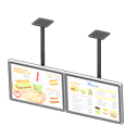 Image of variation Fast-food menu