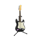 Rock-Gitarre [Weltraumschwarz] (Schwarz/Lila)