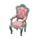 elegant chair: (Blue) Aqua / Pink