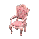 elegant chair: (Pink) Pink / Pink