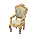 elegant chair: (Light brown) Beige / White