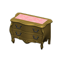 elegant dresser: (Gold) Yellow / Pink