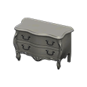 elegant dresser: (Silver) Gray / Gray
