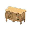 elegant dresser: (Light brown) Beige / Beige