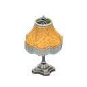 elegant lamp: (Silver) Gray / Orange