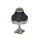 elegant lamp: (Silver) Gray / Black