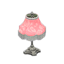 elegant lamp: (Silver) Gray / Pink