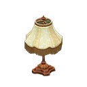 elegant lamp: (Brown) Brown / White