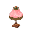 elegant lamp: (Brown) Brown / Pink