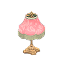 elegant lamp: (Light brown) Beige / Pink