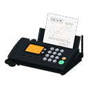 fax [Zwart] (Zwart/Wit)