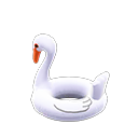 flotador inflable ave [Blanco] (Blanco/Blanco)