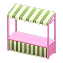 stall: (Pink) Pink / Green