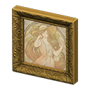 Image of variation Portrait art nouveau