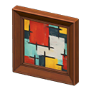fancy frame: (Brown) Brown / Colorful