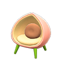 Animal Crossing New Horizons Peach Chair Image