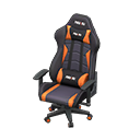 gaming chair: (Black & orange) Black / Orange
