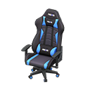 gaming chair: (Black & blue) Black / Blue