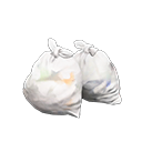 duo de sacs poubelle [Blanc] (Blanc/Blanc)