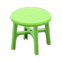 mesa de plástico [Verde] (Verde/Verde)