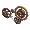 齿轮 [铜色] (棕色/棕色)