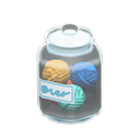 glass jar [Yarn] (White/White)