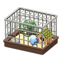 cage à hamster [Brun] (Brun/Multicolore)
