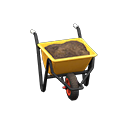 Animal Crossing New Horizons Yellow Handcart