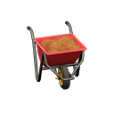 handcart: (Red) Red / Brown