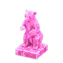 ледяная скульптура [Розовый лед] (Розовый/Розовый)