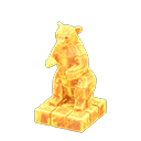 ледяная скульптура [Желтый лед] (Желтый/Желтый)