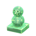 Eis-Minischneemann [Eisgrün] (Grün/Grün)