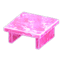 frozen table [Ice pink] (Pink/Pink)