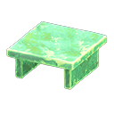 tavolo iceberg [Verde ghiaccio] (Verde/Verde)