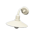 Eisenwandlampe [Weiß] (Weiß/Weiß)