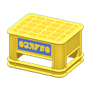 飲料物流箱 [黃色] (黃色/藍色)