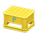飲料物流箱 [黃色] (黃色/綠色)