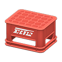 bottle crate [Red] (Red/White)