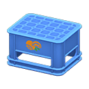 bottle crate [Blue] (Blue/Orange)