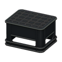 caja de refresco [Negro] (Negro/Negro)