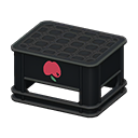 bottle crate [Black] (Black/Red)