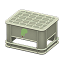 bottle crate [Gray] (Gray/Green)