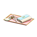 鑰匙托盤 [粉紅色] (粉紅色/水藍色)