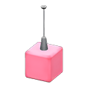 Image of Lampe cube suspendue
