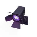 настенный прожектор [Фиолетовый] (Черный/Фиолетовый)
