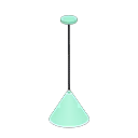 lámpara de techo simple [Verde] (Verde/Verde)