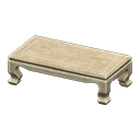 низкий дзен-столик [Винтажная древесина] (Серый/Серый)