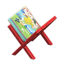 magazine rack: (Red) Red / Colorful