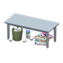 table négligée [Gris] (Gris/Multicolore)