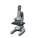 microscopio [Argentato] (Grigio/Nero)